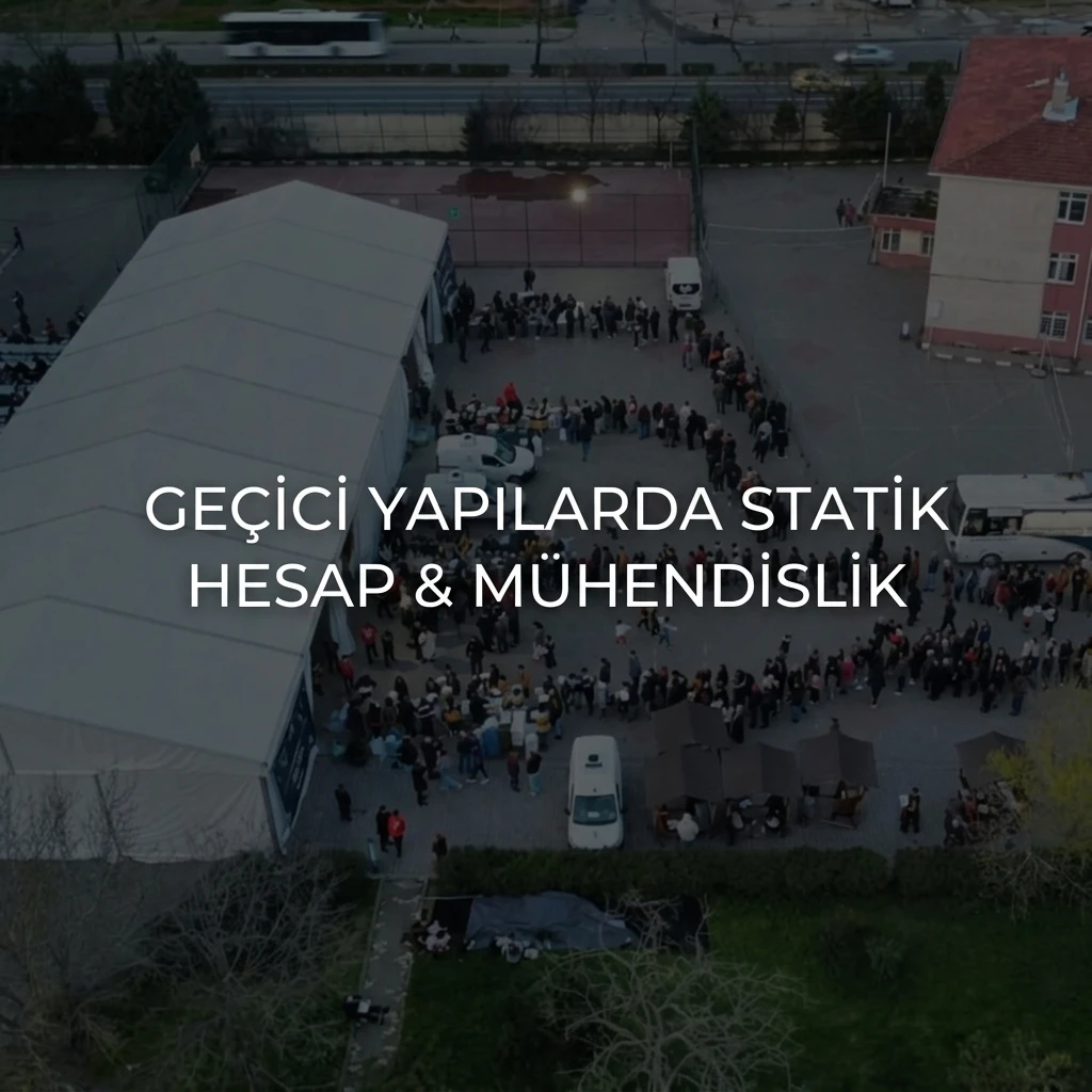 Geçici Yapılarda Mühendislik ve Statik Rapor Neden Hayati Önem Taşır?