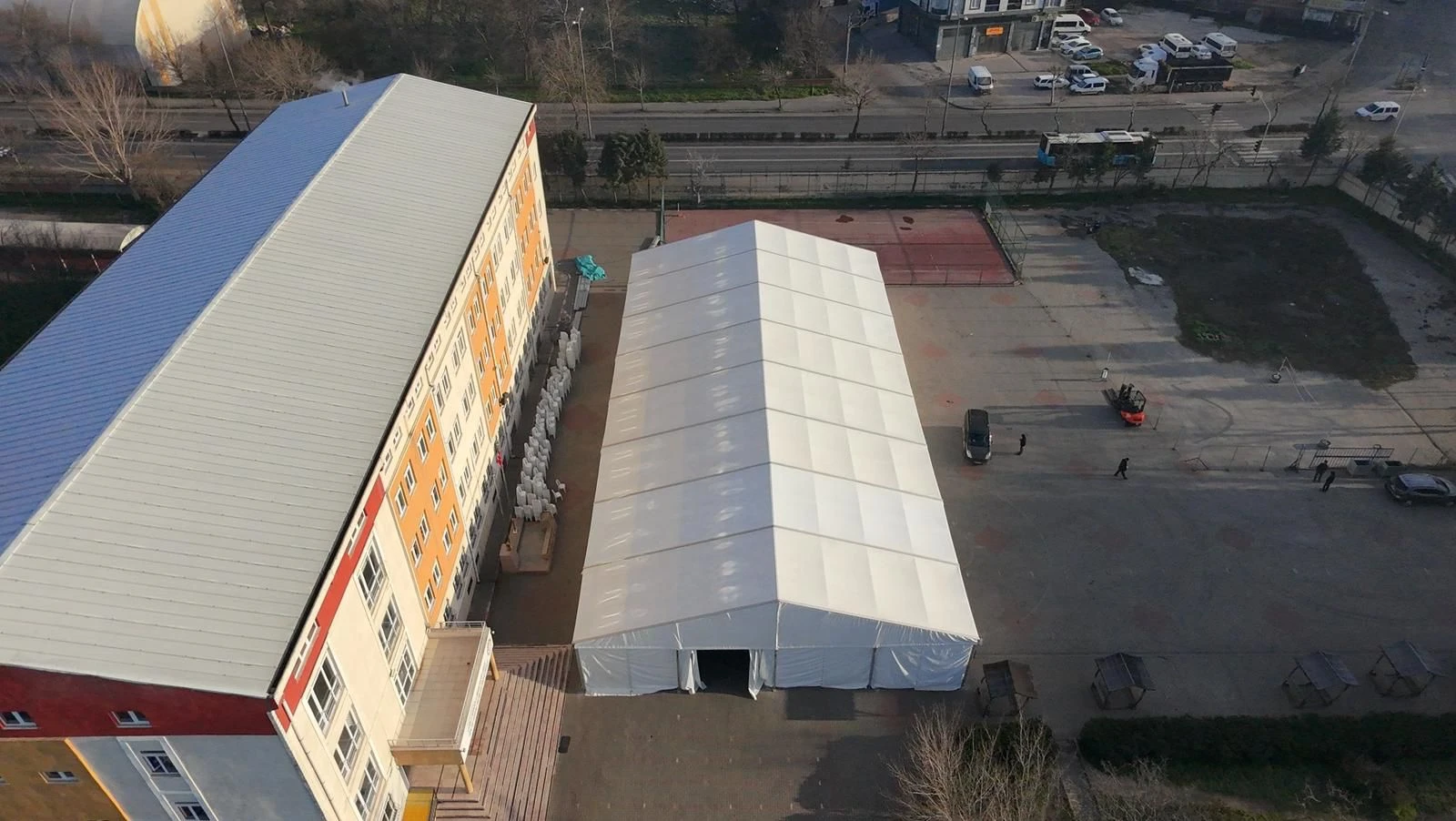 Industrial Warehouse Tents | Temporary Storage Solutions